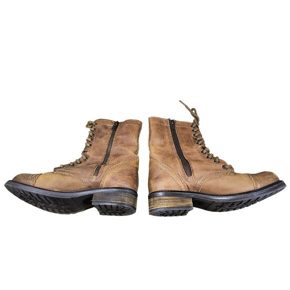 Steve Madden Women's Shoes‎ Steve Madden Troopa Combat Boots woman's size 7.5 - Picture 2 of 5